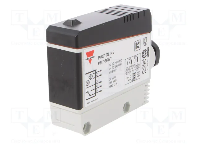 CARLO GAVAZZI PMD8RGT Sensor fotoeléctrico SPDT CARLO GAVAZZI PMD8RGT Sensor fotoeléctrico SPDT