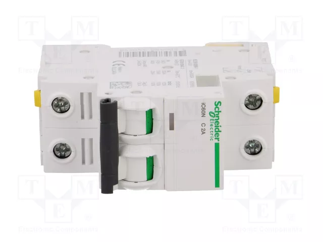 SCHNEIDER ELECTRIC Interruptor magnetotérmico ACTI9 iC60N 2A 2P Caract C SCHNEIDER ELECTRIC Interruptor magnetotérmico ACTI9 iC60N 2A 2P Caract C
