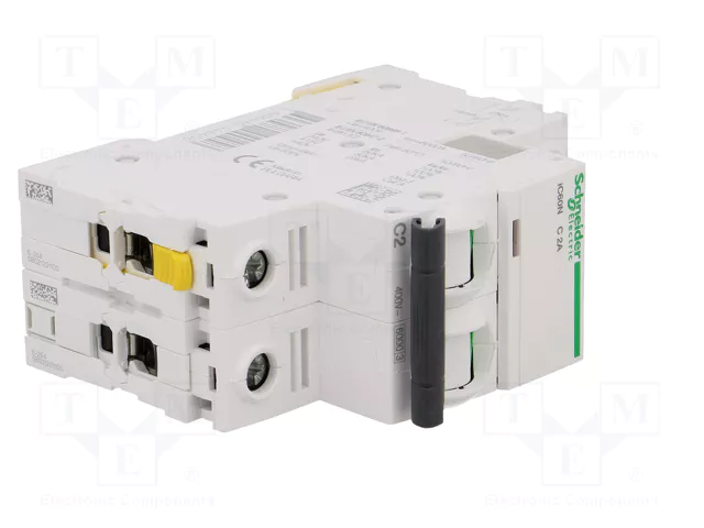 SCHNEIDER ELECTRIC Interruptor magnetotérmico ACTI9 iC60N 2A 2P Caract C SCHNEIDER ELECTRIC Interruptor magnetotérmico ACTI9 iC60N 2A 2P Caract C