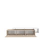Hanah Home Soporte TV Cordoba Blanco 180cm Moderno Minimalista Robusto Tablero Melamina 18mm