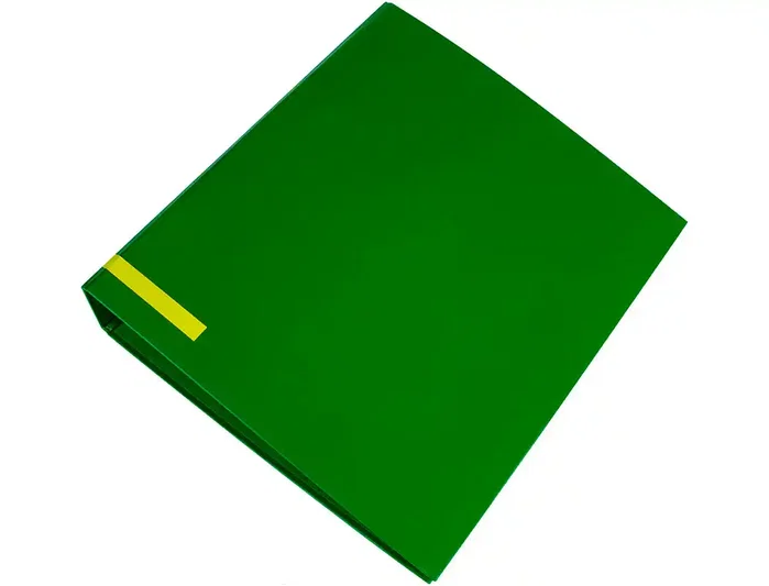 Liderpapel Archivador de palanca A4 Color System forrado 80mm Verde