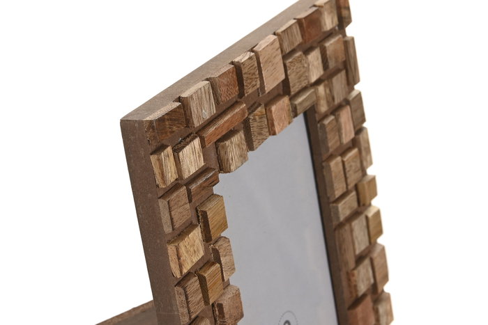 DKD Home Decor Marco de Fotos 10x15 Mango con Detalles de Troncos