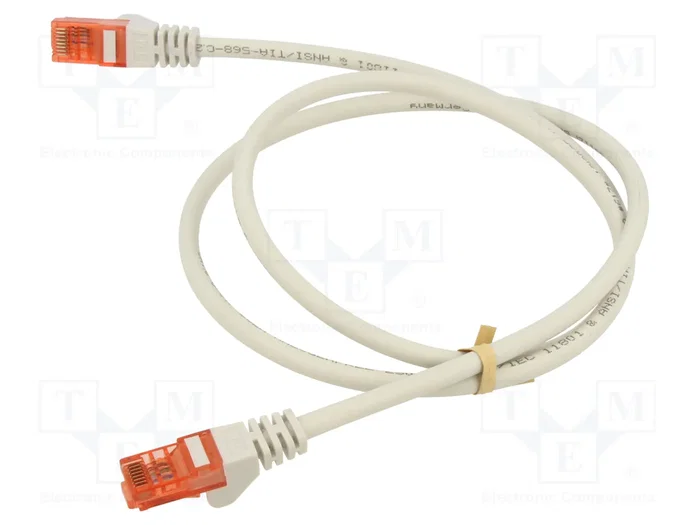 GOOBAY Patch cord Cat 6 U/UTP 1m Gris GOOBAY Patch cord Cat 6 U/UTP 1m Gris