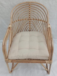 DKD Home Decor Silla de Ratán y Bambú Bali2 Natural