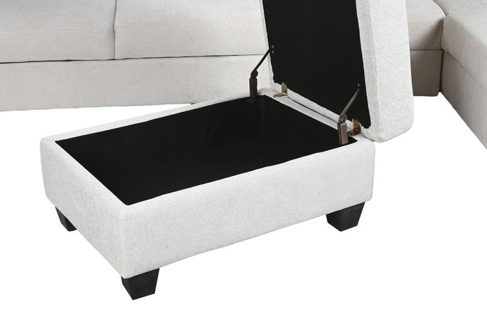 DKD Home Decor Sofá Cama Moderno Beige 285 x 260 x 90 cm DKD Home Decor Sofá Cama Moderno Beige 285 x 260 x 90 cm