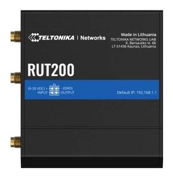Teltonika RUT200 Router de red móvil industrial LTE WiFi Teltonika RUT200 Router de red móvil industrial LTE WiFi