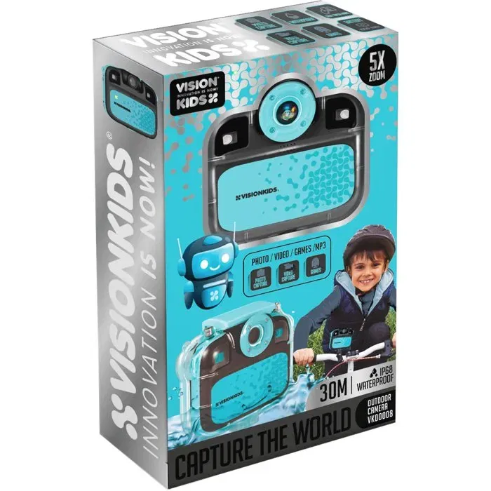 Kids Licensing Vision Kids Cámara deportiva para niños a partir de 3 años KID8435507886925