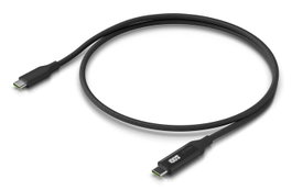 Ubiquiti Cable USB-C con pantalla de carga, 100W, negro/gris, 1 m