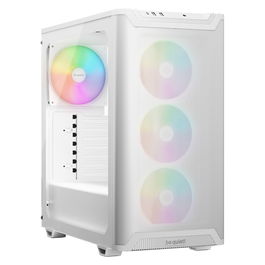 Be Quiet! Pure Base 501 LX White Midi Tower con Ventana y RGB, Carcasa PC ATX, Micro ATX, Mini-ATX Blanca