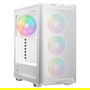 Be Quiet! Pure Base 501 LX White Midi Tower con Ventana y RGB, Carcasa PC ATX, Micro ATX, Mini-ATX Blanca