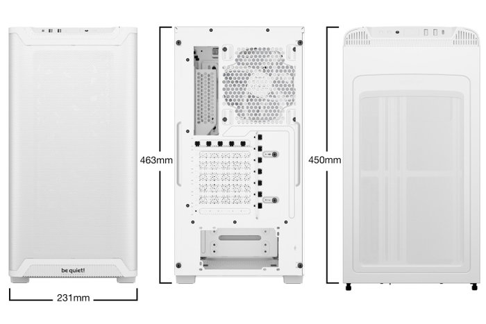 be quiet! Pure Base 501 LX White