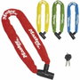 Master Lock Cadena de candado de acero endurecido con llave 90 cm