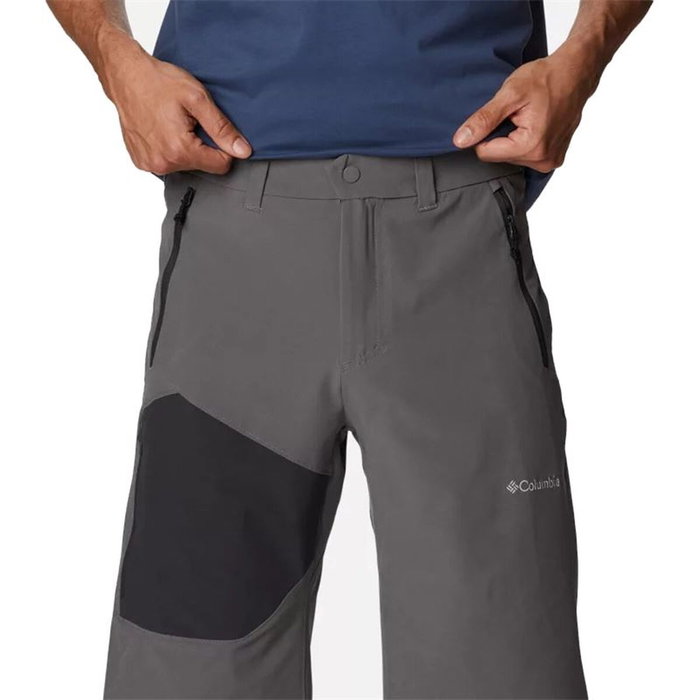 Pantalón Largo Deportivo Columbia Silver Ridge Gris oscuro