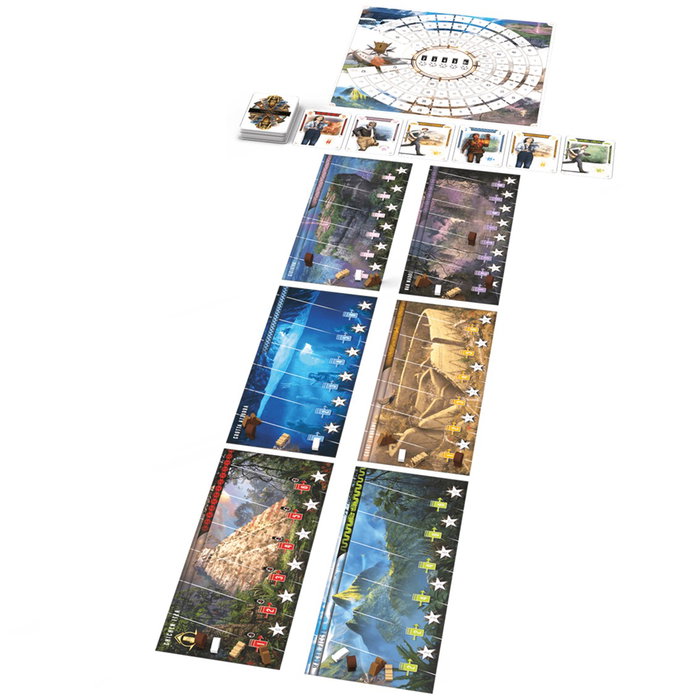 Space Cowboys Archeos Society Juego de Mesa de Estrategia y Exploración Arqueológica para 2-6 Jugadores, a partir de 12 años, Duración 60 min, Español, SCARC01ES