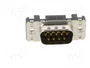 HARTING Conector D-Sub de 9 pines macho THT