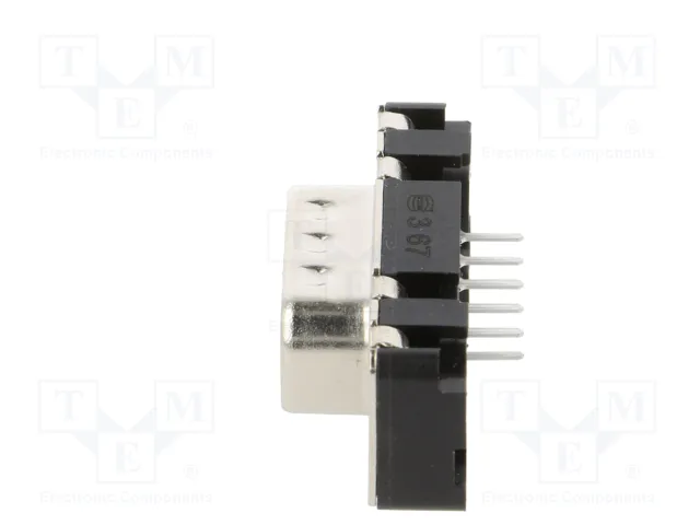 HARTING Conector D-Sub de 9 pines macho THT