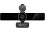 Sandberg Webcam USB-C/A Pro Remote 4K para Videoconferencias con Audio y Video Nítido, Corrección de Luz y Tapa de Privacidad