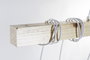 DKD Home Decor Lámpara de Techo Madera y Metal 100x7x160 (Surtido de 2 unidades)