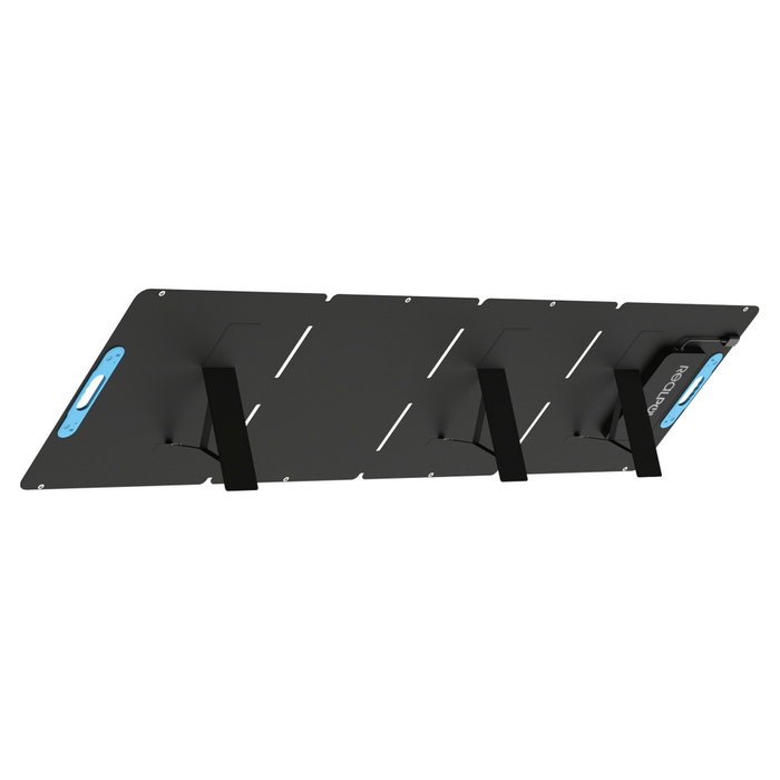 Realpower SP-300E Kit Panel Solar Plegable 300W 4 Paneles Monocristalino, Incluye Conectores Anderson, Ideal para Balcón, Camping, Jardín