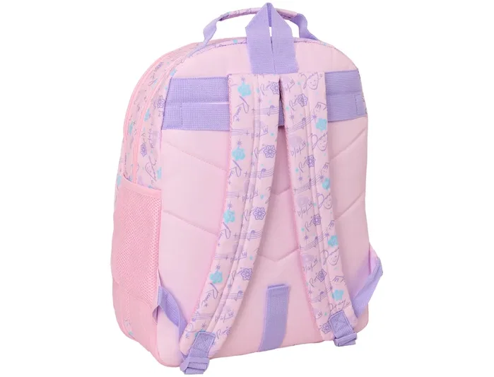 Safta Mochila K-Pop Demon Hunters Chibi adaptable a carro