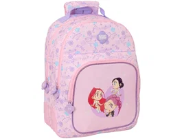 Safta Mochila K-Pop Demon Hunters Chibi adaptable a carro