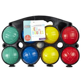 Jeux 2 momes Juego Petanca 8 Bolas con 2 Boliches en Estuche con Asa