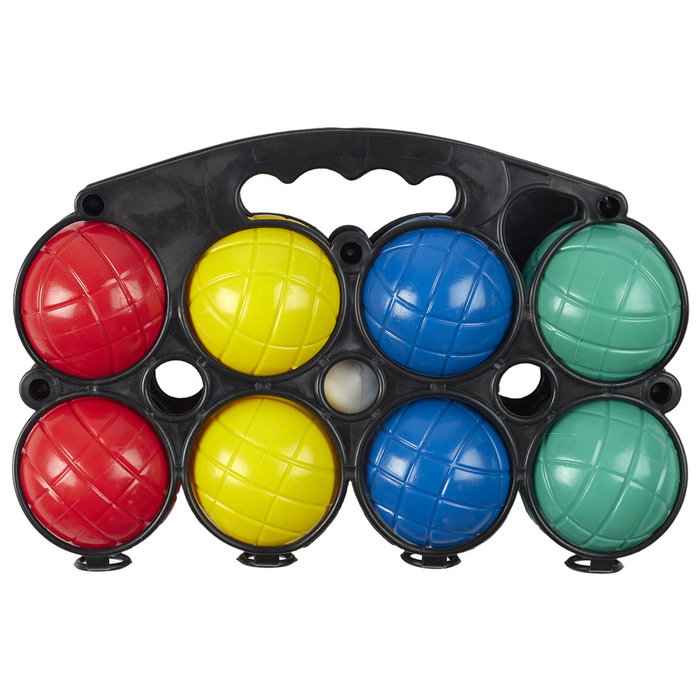 Jeux 2 momes Juego Petanca 8 Bolas con 2 Boliches en Estuche con Asa