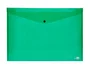 Liderpapel Carpeta Dossier con Broche DIN A3 Verde Translúcido