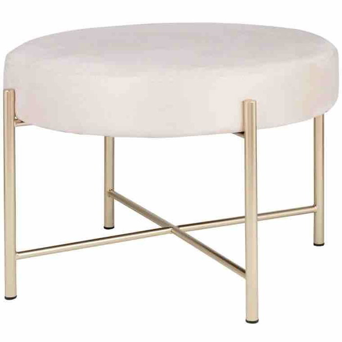 DKD Home Decor Butaca Blanco Natural Poliester Madera 80 x 78 x 91 cm