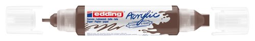 EDDING 5400 Marcador Acrílico 3D Doble Punta Chocolate (Set de 5) EDDING 5400 Marcador Acrílico 3D Doble Punta Chocolate (Set de 5)