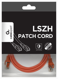GEMBIRD PP6A-LSZHCU-R-2M Cable de Red Cat6a S/FTP (S-STP) 2m Rojo