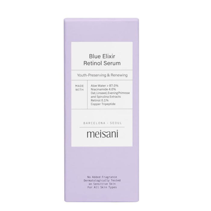 Sérum Facial Meisani Blue Elixir Retinol 15 ml