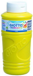 Giotto Pintura de Dedos 750 ml Amarillo