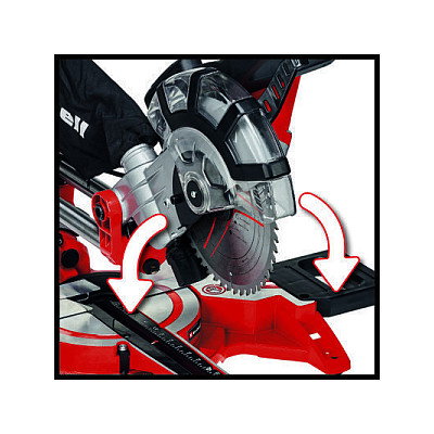 Einhell TC-SM 2131/1 Dual Sierra Ingletadora Telescópica
