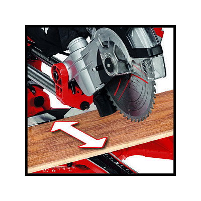 Einhell TC-SM 2131/1 Dual Sierra Ingletadora Telescópica