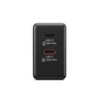 Lenovo Dual USB-C 65W GaN Charger Negro con cable de 1,5 m