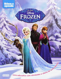 EVEREST EDITORA, FROZEN: LIVRO EDUCATIVO COM ATIVIDADES E OFERTA DE AUTOCOLANTES