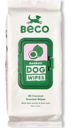 Beco Toallitas Bamboo Coco 80un 20x20cm Perro