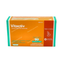 VITACTIV 30 comprimidos efervescentes