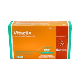 VITACTIV Complemento Efervescente 30 Comprimidos