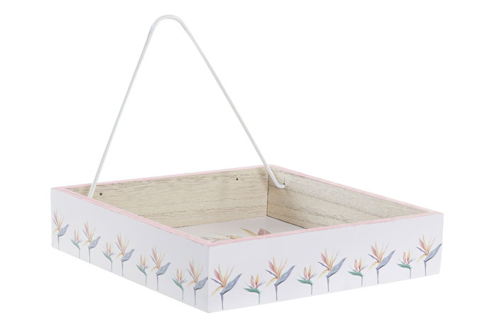 DKD Home Decor Servilletero Tropic Garden Surtido de 2 DKD Home Decor Servilletero Tropic Garden Surtido de 2