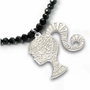 THE CARAT SHOP Colgante Silhouette Barbie plata