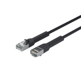 Lanview Cable de parcheo Cat6A U/FTP 1,5m Negro Flex-Angle