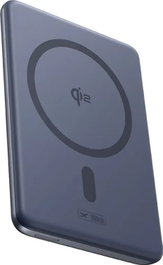 Baseus Power Bank Magnética Ultra-Mini Qi2 AM31 5000mAh 20W con Soporte y Cable USB-C Negro