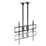 Tooq Soporte de Techo Extensible Doble Mástil para Pantallas 60-120 pulgadas, Negro