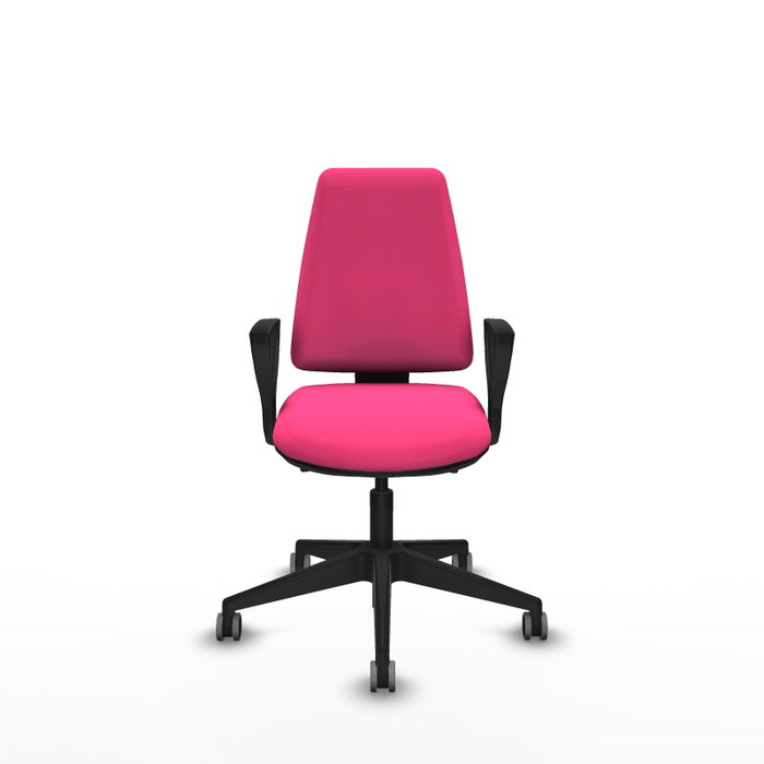 PIQUERAS Y CRESPO Silla de oficina Elche Rosa con mecanismo Asincro PIQUERAS Y CRESPO Silla de oficina Elche Rosa con mecanismo Asincro