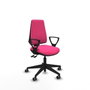 PIQUERAS Y CRESPO Silla de oficina Elche Rosa con mecanismo Asincro