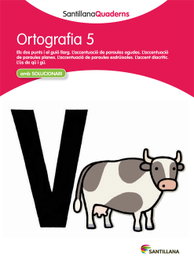 GRUP PROMOTOR Ortografia, Educació Primària. Quadern 5