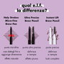 Elf Cosmetics HOLY STROKES micro-fine lápiz de cejas Neutral Brown