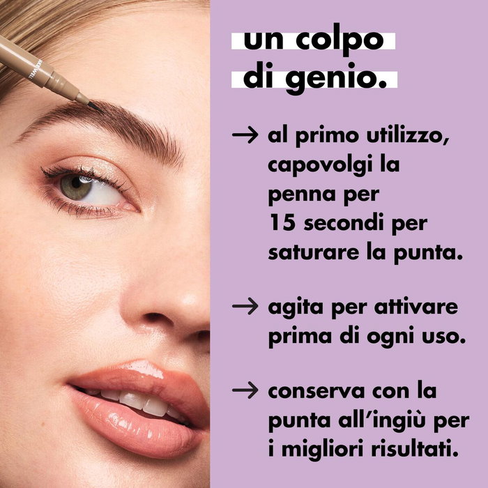 Elf Cosmetics HOLY STROKES micro-fine lápiz de cejas Neutral Brown